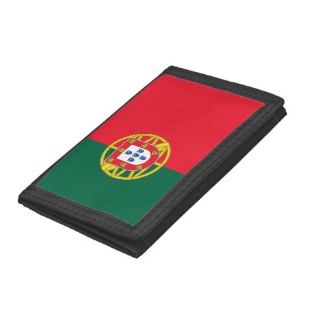 Portuguese Flag Quality Tri-fold Wallet