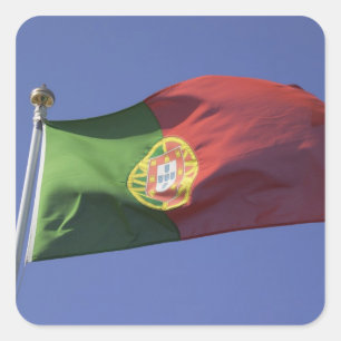 Portuguese Flag RF) Square Sticker
