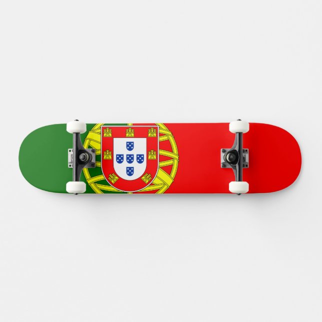 Portuguese Flag Skateboard (Horz)