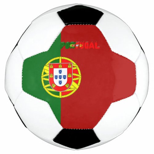 Portuguese flag soccer ball