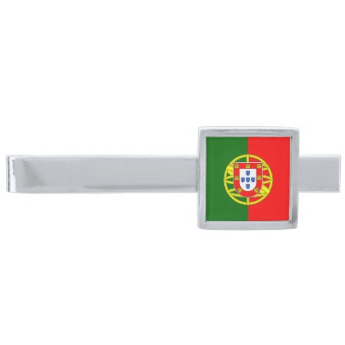 Portuguese flag tie clip  Portugal pride symbol