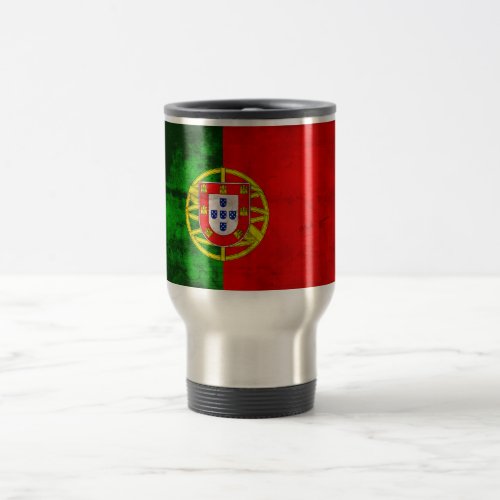 Portuguese Flag Travel Mug