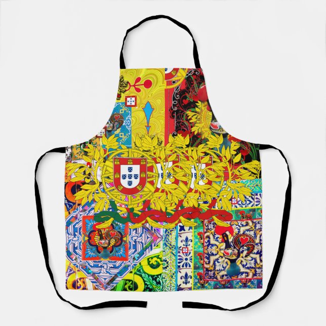 Portuguese folk art  apron (Front)