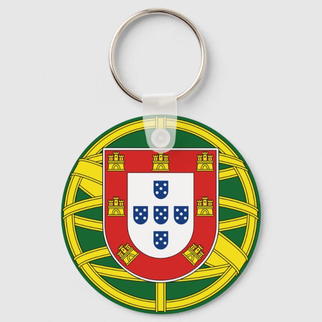 Portuguese folk art keychain (Front)