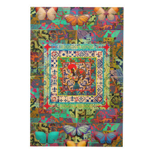 Portuguese folk art Wood Wall Art