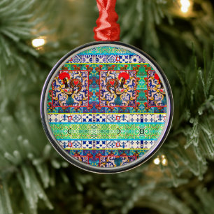 Portuguese folk music metal ornament