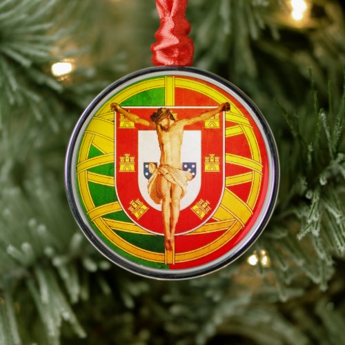 Portuguese folk music metal ornament