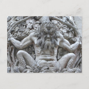 Portuguese Gargoyle ~ postcard