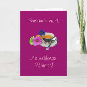 Get Well Soon Card -  Portugal