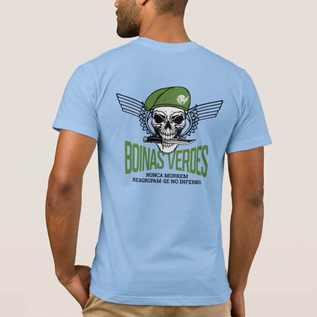 Portuguese Green Berets T-Shirt (Back)