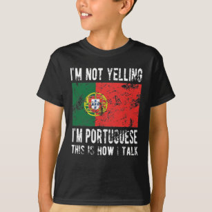 Portuguese Heritage Portugal Roots Portuguese Flag T-Shirt