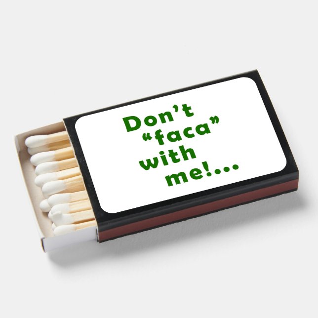 Portuguese humour matchboxes (Front Open)