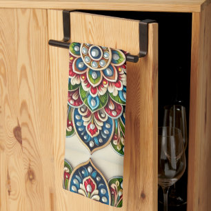 portuguese Kitchen Towels watercolor