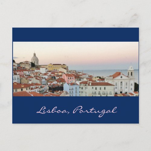 Portuguese Lisboa Portugal Postcard