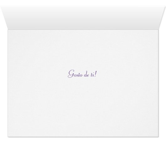 Portuguese: Love poem São Valentim (Inside Horizontal (Bottom))