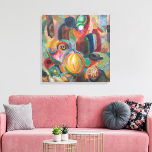 Portuguese Market   Sonia Delaunay-Terk   Canvas Print