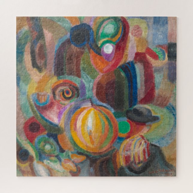 Portuguese Market | Sonia Delaunay-Terk | Jigsaw Puzzle (Horizontal)
