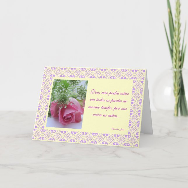 Portuguese: Mothers / Mothers Card (Front)