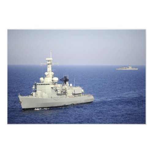 Portuguese navy frigate NRP Bartolomeu Dias Photo Print