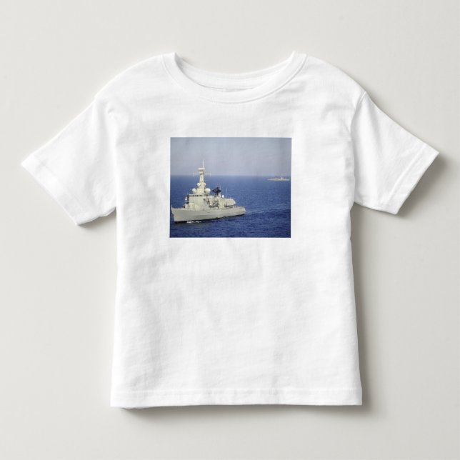 Portuguese navy frigate NRP Bartolomeu Dias Toddler T-shirt (Front)