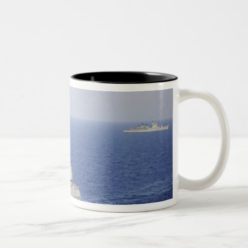 Portuguese navy frigate NRP Bartolomeu Dias Two_Tone Coffee Mug