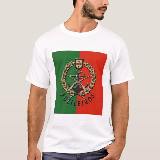 Portuguese Navy Marines "Fuzileiros" T-Shirt (Front)