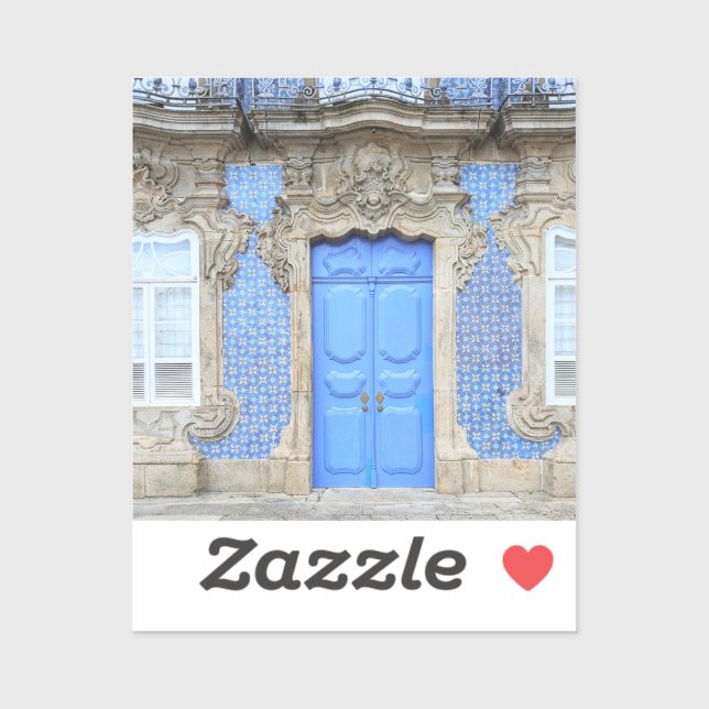 Portuguese Palace Door Sticker (Sheet)