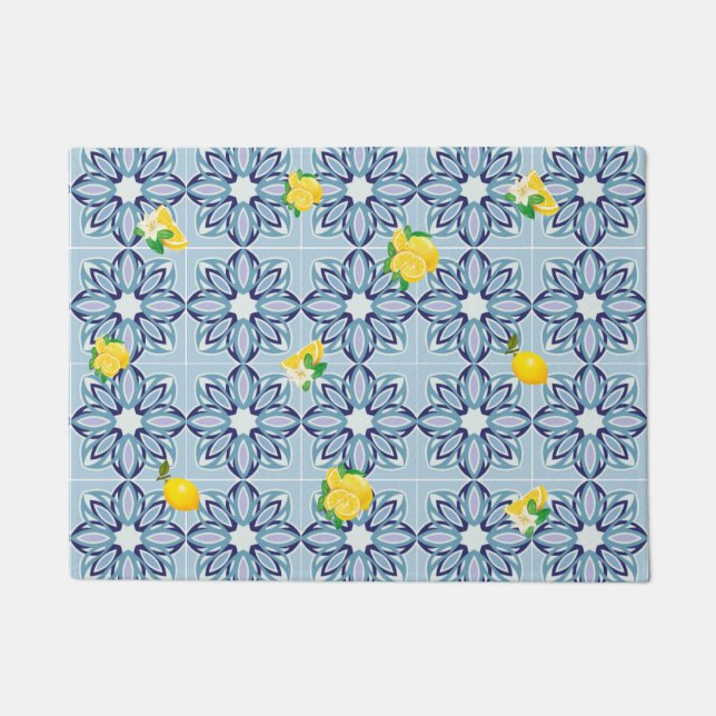  Portuguese patterns.  Doormat (Front)