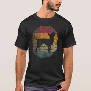 Portuguese Podengo Dog Vintage Distressed Retro  L T-Shirt