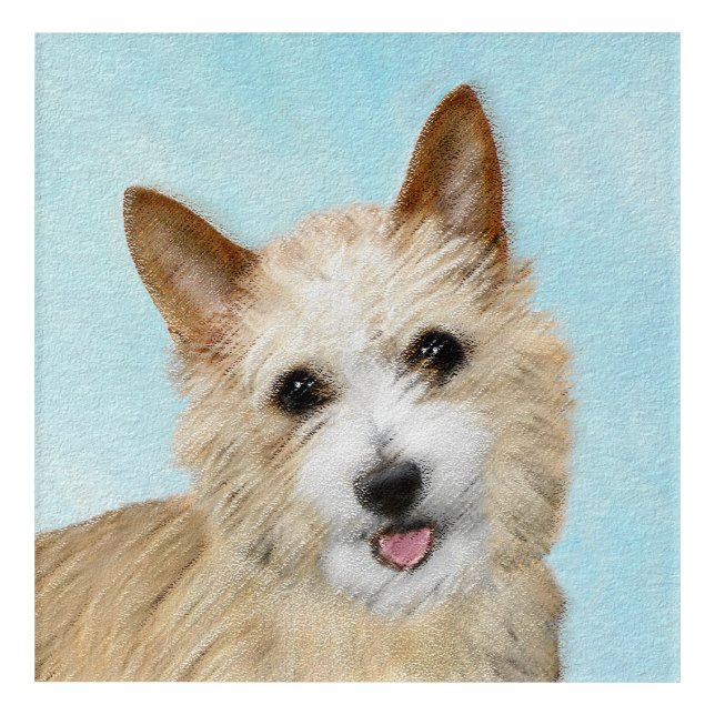 Portuguese Podengo Pequeno Painting - Original Art (Front)
