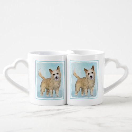 Portuguese Podengo Pequeno Painting _ Original Art Coffee Mug Set