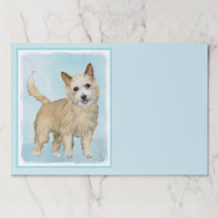 Portuguese Podengo Pequeno Painting - Original Art Paper Pad