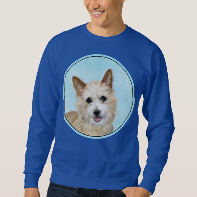 Portuguese Podengo Pequeno Painting - Original Art Sweatshirt (Front)