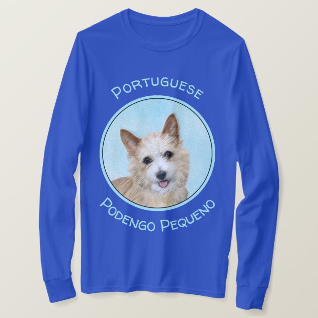 Portuguese Podengo Pequeno Painting - Original Art T-Shirt (Design Front)