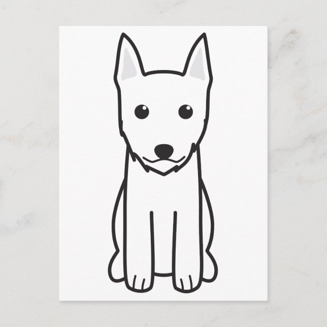 Portuguese Podengo Pequeno Postcard (Front)