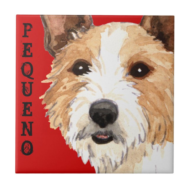 Portuguese Podengo Pequeno Tile (Front)