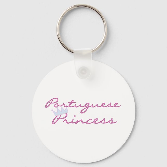 Portuguese Princess Keychain (Front)