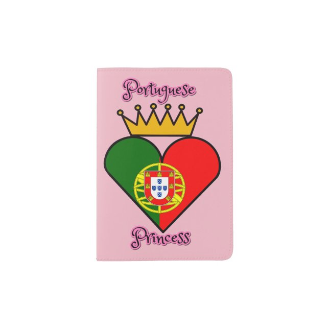 Portuguese Princess Passport Holder (Front)