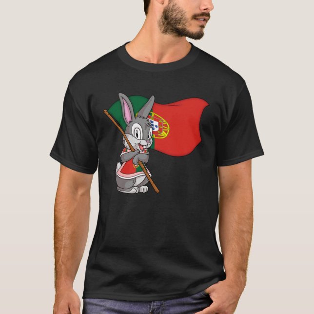 Portuguese Rabbit T-Shirt (Front)