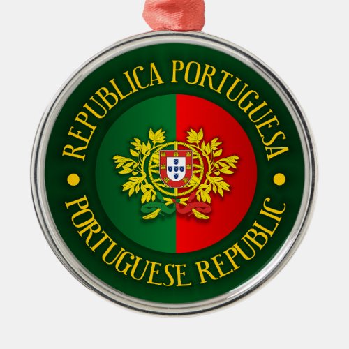 Portuguese Republic Metal Ornament