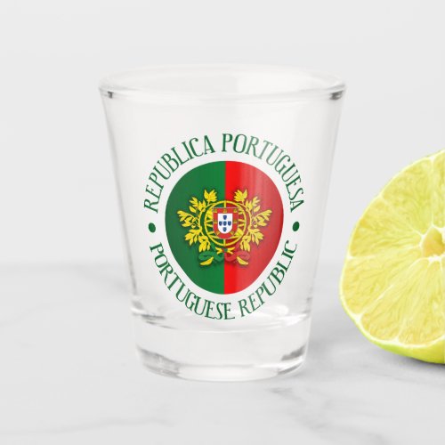 Portuguese Republic Shot Glass