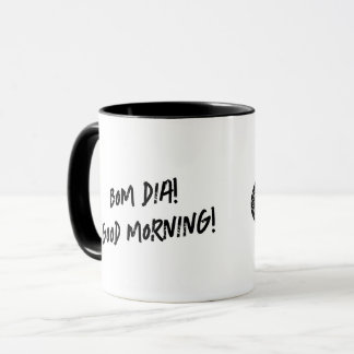 Portuguese Rooster Bom dia- Good morning quote Mug