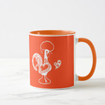 Portuguese Rooster Bom dia- Good morning quote