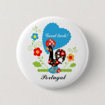 Portuguese Rooster Button