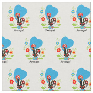 Portuguese Rooster Fabric