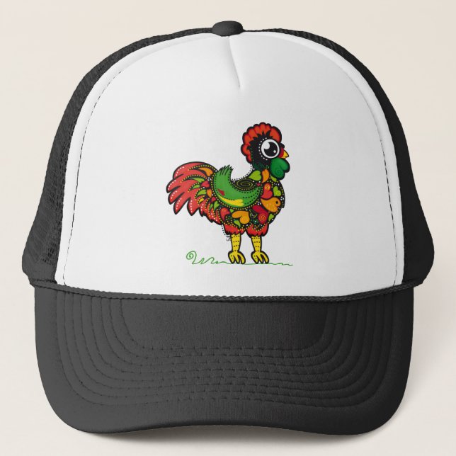 Portuguese Rooster hat (Front)