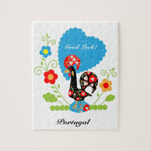 Portuguese Rooster Jigsaw Puzzle