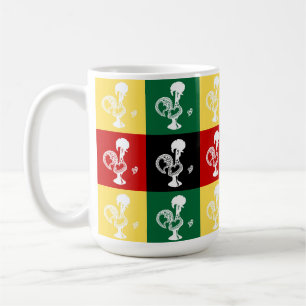 Portuguese Rooster of Barcelos colorful pattern Coffee Mug