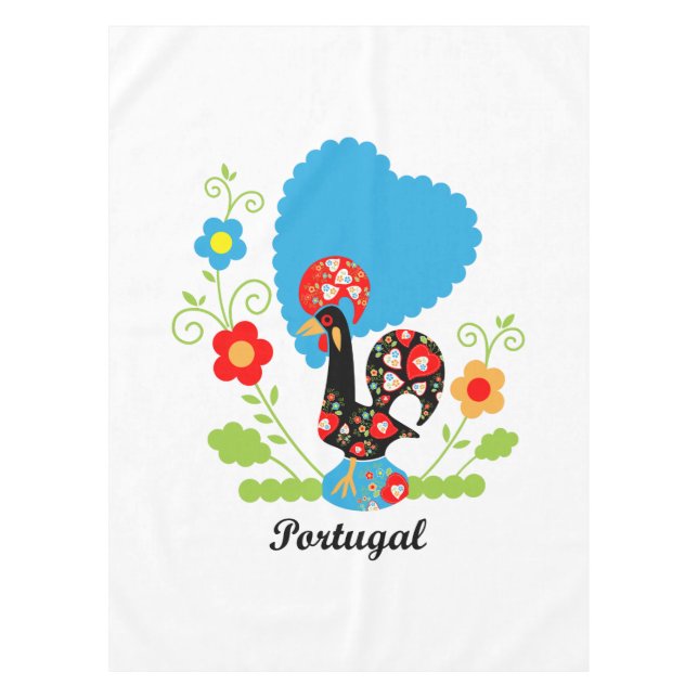 Portuguese Rooster Tablecloth (Front)