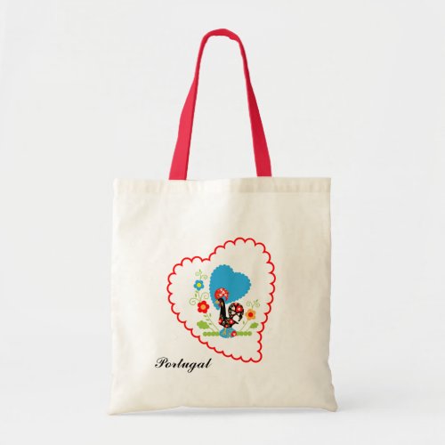 Portuguese Rooster Tote Bag
